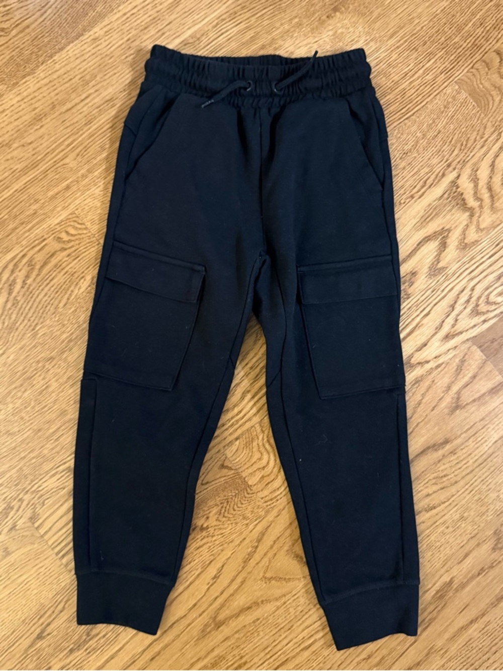GAP Small Black Cargo Jogger Pants for Kids